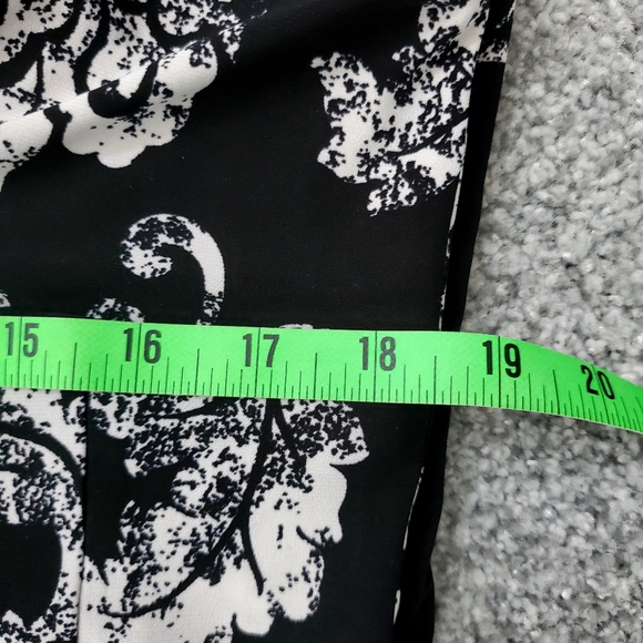 American Living Dress Blk/Ivory Paisley Sz 14 - Picture 5 of 5